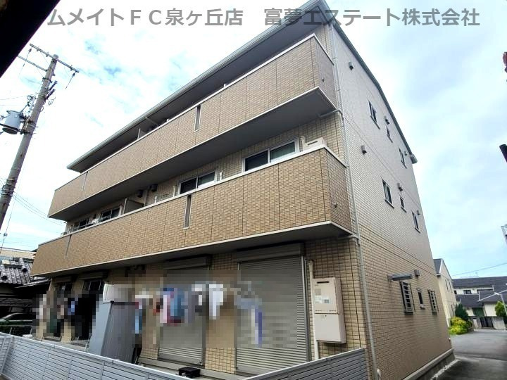 リブレB棟の外観