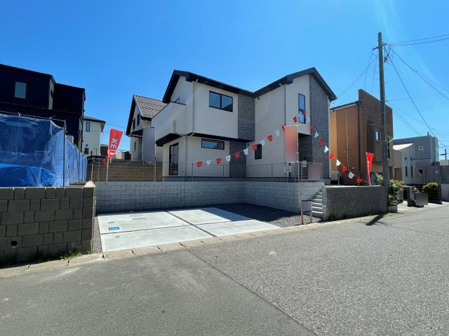 新築戸建・建売　郡山市八山田1期　Erde　全1棟の駐車場