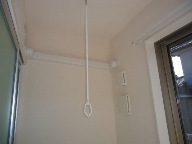 ハナミズキの設備|室内物干し（イメージ）