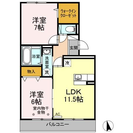 ロイヤルラパンの間取り