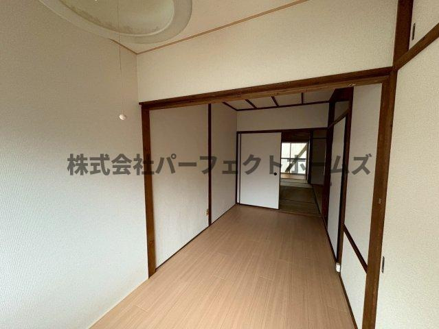 出口５丁目テラスハウスの洋室|コンパクトで使いやすい洋室です