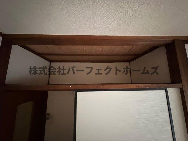 出口５丁目テラスハウスの収納|専用の収納スペースです