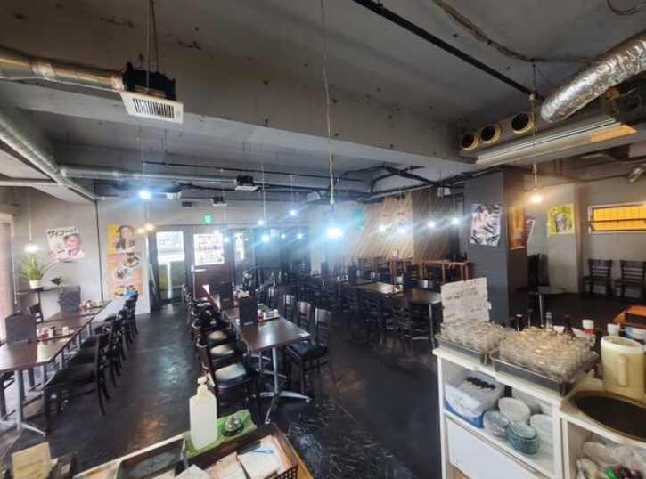 松戸市東平賀の店舗事務所の内装