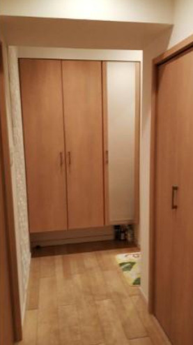 ヴェラハイツ亀戸の玄関