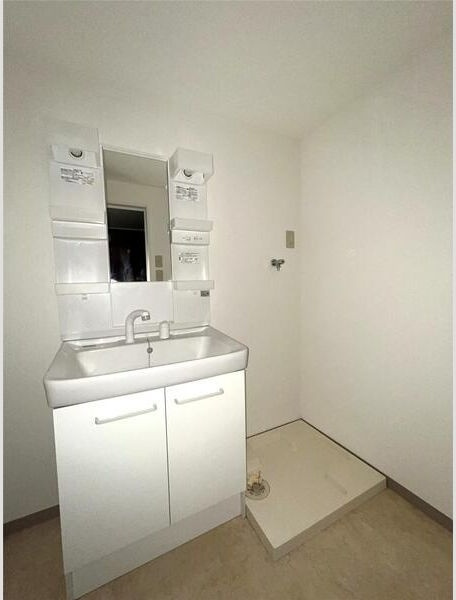 スカイガーデンの洗面所