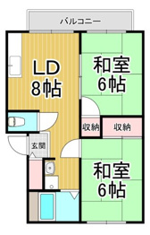 エクセル武庫川２の間取り