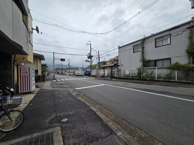 【前面道路含む現地写真】 | 山科区勧修寺冷尻　中古戸建