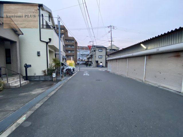 大阪市鶴見区横堤4丁目の前面道路含む現地写真