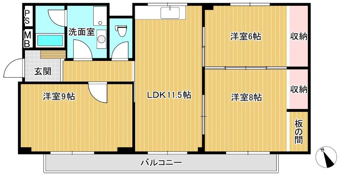 丸一ビル【キャッシュバック】の間取り