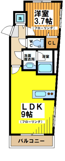 【間取り】 | Noble Maison 笹塚