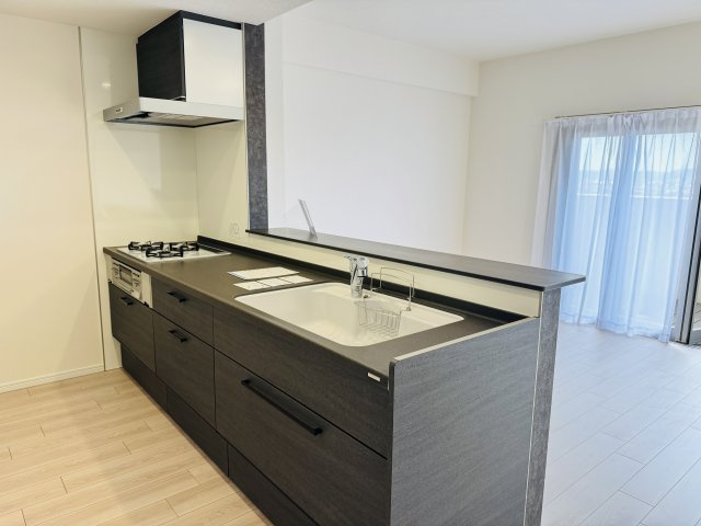 グランシティレイディアントアクアヴィータのキッチン|～新規交換済のシステムキッチン～