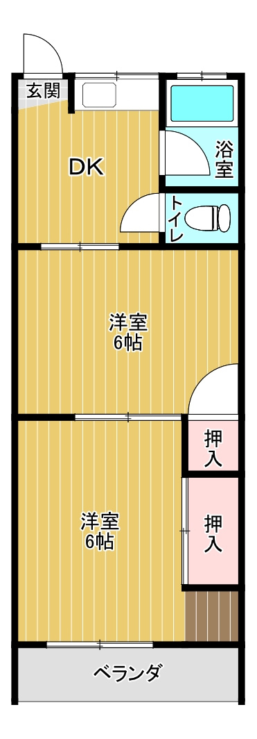 トキワ荘の間取り