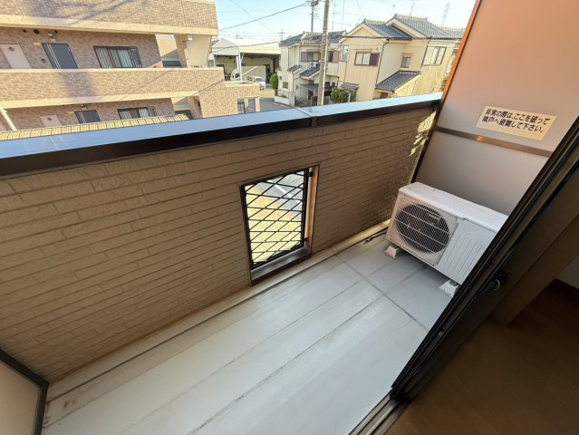 ディアコートNのバルコニー