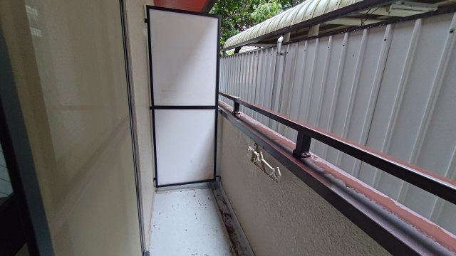 スクリーブ千里北のバルコニー