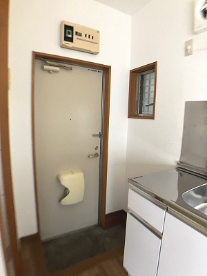 ベル・シャンブルの玄関