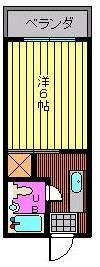 【間取り】 | コーポ溝口