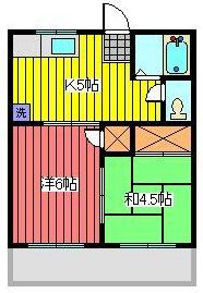 コトブキハイツの間取り