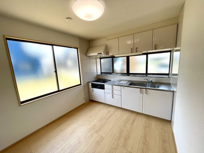 【キッチン】 | リフォーム済み中古戸建　米沢市窪田 | LDKの中のキッチンです♪