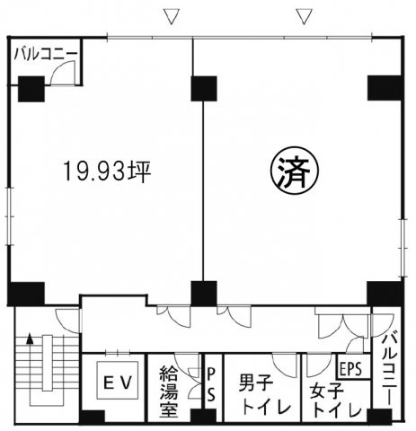 【間取り】 | 第２ＡＫビル