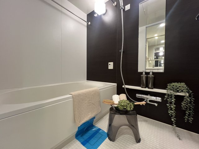 ペットと暮らす南東向きリフォーム【シティテラス大和ブリーズコート】の浴室|きれいなお風呂です