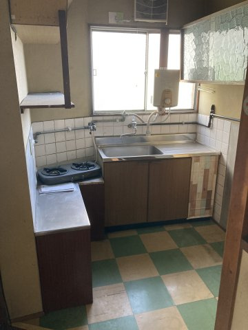 大街道　店舗付き住宅のキッチン