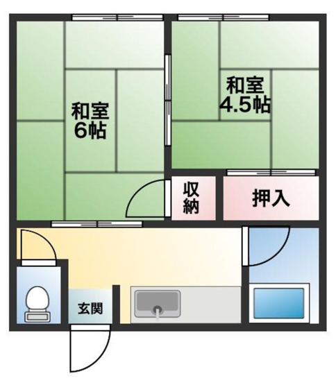 【間取り】 | 田中荘