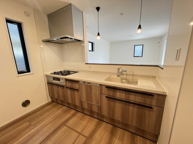 これからの時代の外観ってこんな感じ【座間市西栗原1丁目】新築戸建のキッチン|使いやすいキッチンです