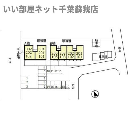 おゆみ野ドリームマウンテン　Ａの区画図