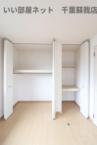 おゆみ野ドリームマウンテン　Ａの収納|十分な収納スペースがあります