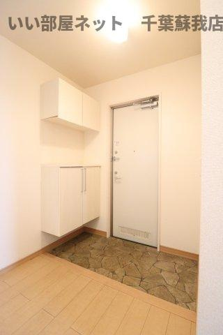 おゆみ野ドリームマウンテン　Ａの玄関|毎日通る玄関はこちらです