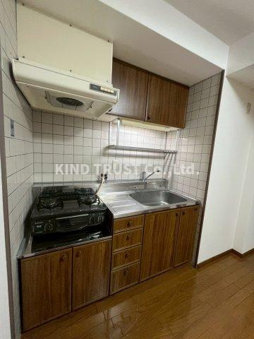 ビッグストーンのキッチン|コンパクトなキッチンで掃除もラクラク