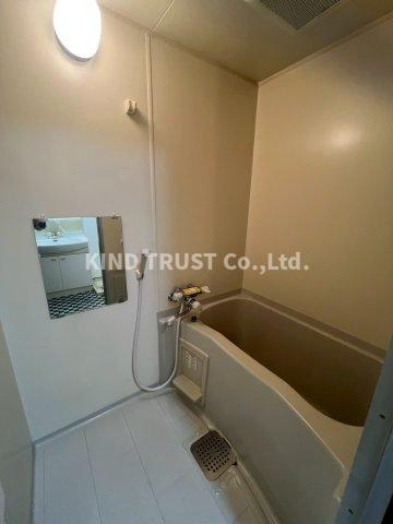 ビッグストーンの浴室|日々の疲れを癒すお風呂付です