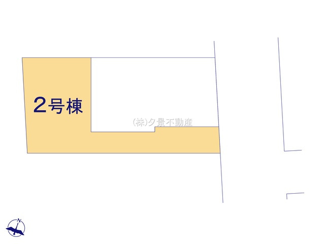 【区画図】 | 《仲介手数料無料》練馬区石神井台５丁目25-26(2号棟)新築一戸建てリナージュ