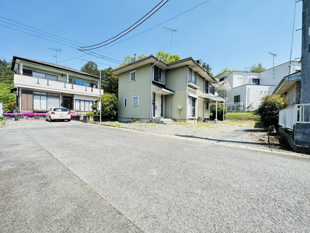 【リフォーム】益子町大字七井中古ミサワホームの前面道路含む現地写真