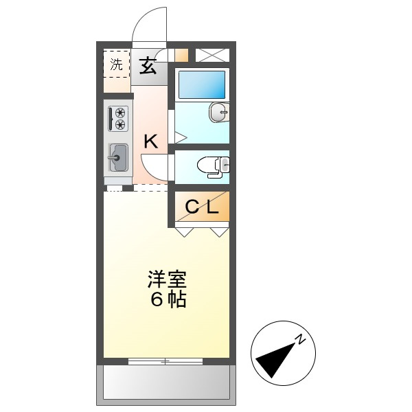 エスポワールの間取り