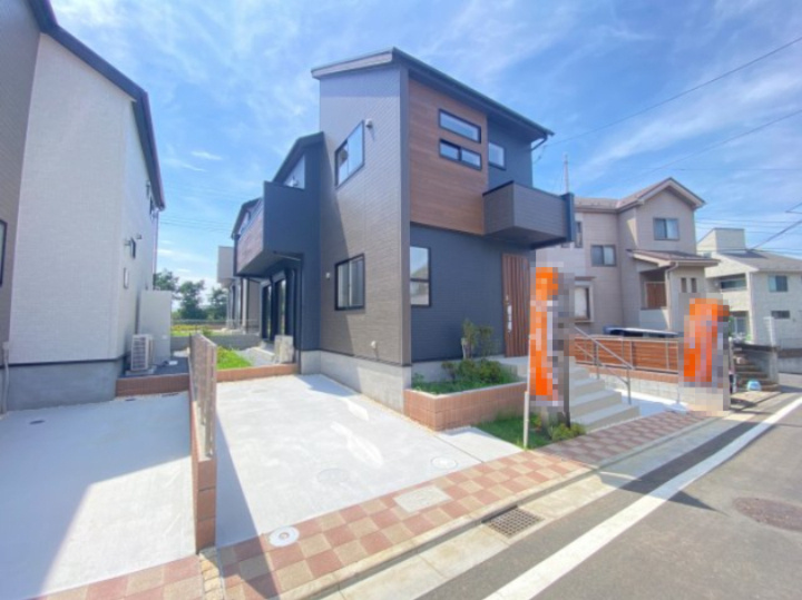 祝：成約済み　八王子市　石川町　新築戸建ての外観|～仲介手数料無料☆八王子ひなた不動産～　八王子市石川町　新築戸建て