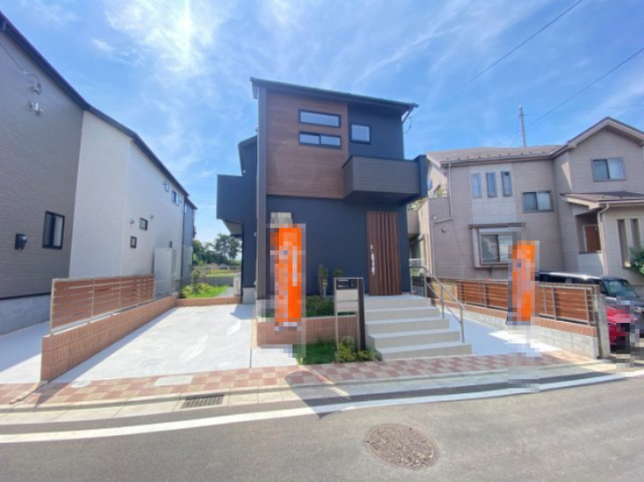 祝：成約済み　八王子市　石川町　新築戸建ての外観|～仲介手数料無料☆八王子ひなた不動産～　八王子市石川町　新築戸建て