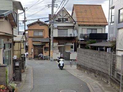 【前面道路含む現地写真】 | 山科区小山中ノ川町　中古戸建（賃貸オーナーチェンジ）