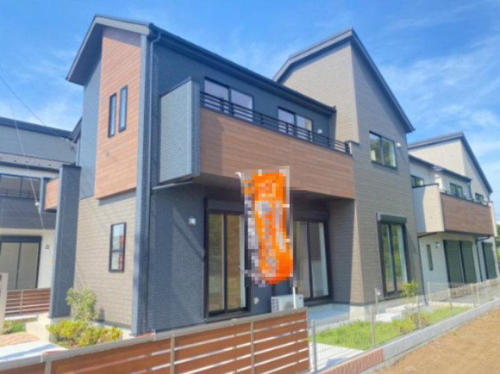 祝　成約済み　八王子市　石川町　新築戸建ての外観|～仲介手数料無料☆八王子ひなた不動産～　八王子市石川町　新築戸建て