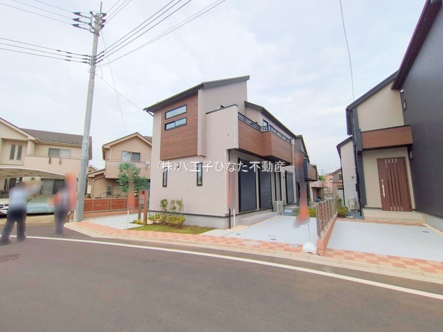 祝　成約済み　八王子市　石川町　新築戸建ての外観|～仲介手数料無料☆八王子ひなた不動産～　八王子市石川町　新築戸建て