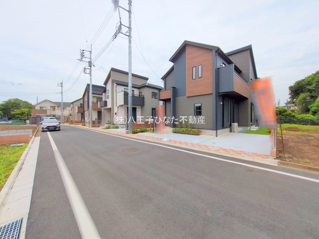 祝　成約済み　八王子市　石川町　新築戸建ての前面道路含む現地写真|～仲介手数料無料☆八王子ひなた不動産～　八王子市石川町　新築戸建て