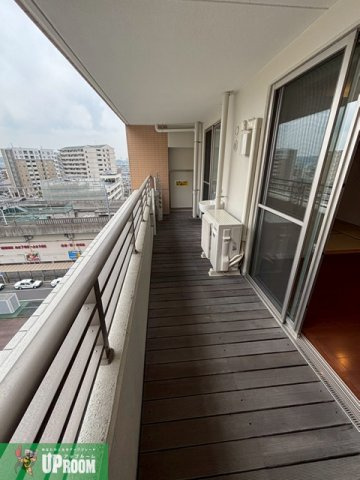 ライオンズステーションプラザ勝川弐番館のバルコニー