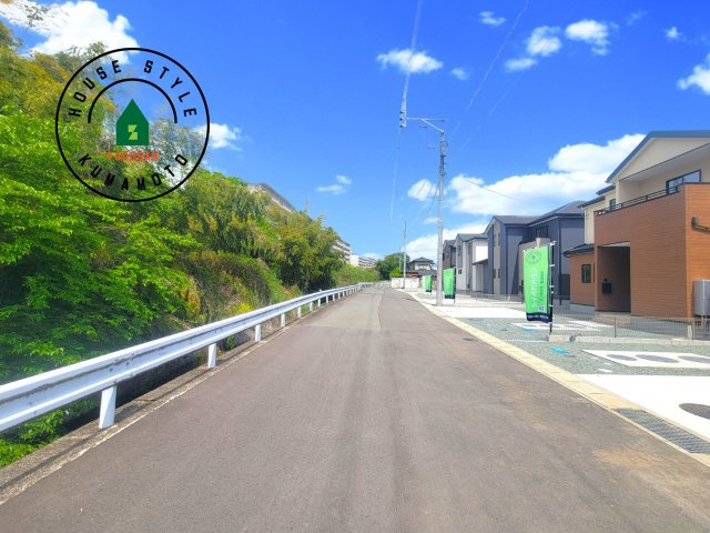 菊池郡大津町大字室第11-5棟（4号棟）　の前面道路含む現地写真|前面道路です。