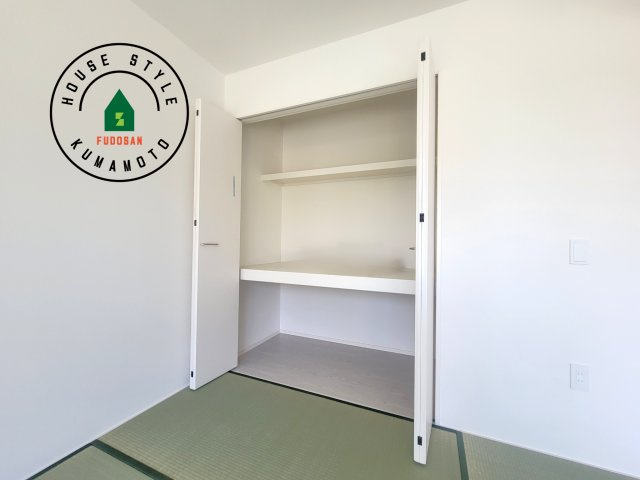 菊池郡大津町大字室第11-5棟（4号棟）　の収納|収納には困りません。