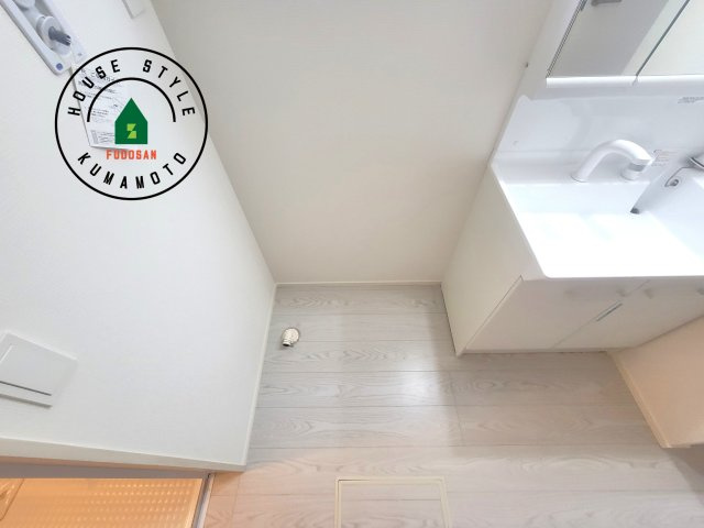 菊池郡大津町大字室第11-5棟（4号棟）　のランドリースペース|ランドリースペースとなります。広々して有効的にご使用できます。 