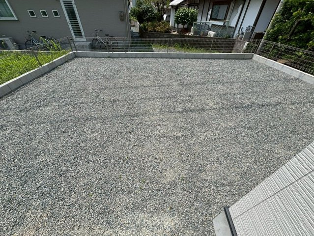 よかタウン／南区御幸木部3丁目3期／4号棟の庭