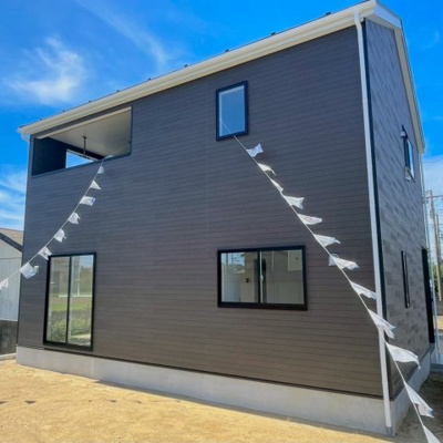 【外観】 | 銚子市黒生町1号棟 | 即日のご見学も可能です。お気軽に0476-37-3888までお問合せ下さい。