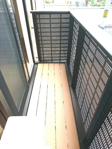 ヴェルデ真壁のバルコニー