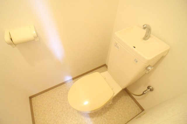 大阪市西成区玉出東２丁目の賃貸マンションのトイレ