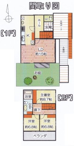 【間取り】 | 仲介手数料無料！お気軽にお問合せくださいinfo@kenone.co.jp /08070587312